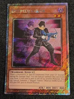 Doppelwarrior Yugioh RA04-EN147 Platinum Secret Rare PSR NM - Image 1