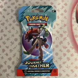 Pokemon Trading Card Game Journey Together Booster Pack Lot of 2 - Image 3