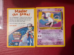 Mew WOTC Black Star Promo 8 Pokemon Card Plus Insert Near Mint Condition - Image 3