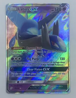 Latios GX 78/236 - Unified Minds - Ultra Rare Holo Pokemon Card - NM/M - Image 1