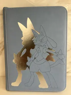 Ultra Pro Elite Series - Lucario - 9 Pocket Zippered Pro-Binder Pokemon Cards - Image 1