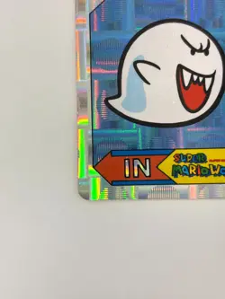 LP Nintendo Super Mario World Prism Card Mario vs Boo Vintage JAPAN - Image 4