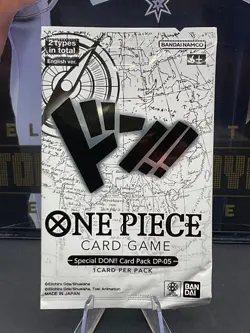 2023 One Piece Card Game Special Don!! Sealed Pack DP-05 English Brandai Promo - Image 1