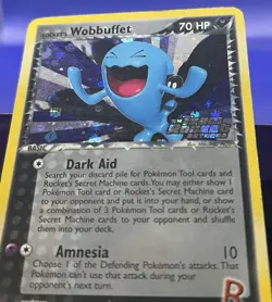 Pokemon Card Wobbuffet 47/109 Holo Uncommon Stamped Team Rocket Returns - Image 5