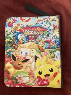 900 Card Binder for Pokemon Cards 9 Pocket with 50 Sleeves Card Binder Album - Image 2
