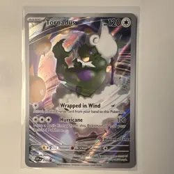 Tornadus 210 Pokemon Center Stamped Black Star Promo Pokemon Card (White Flare) - Image 1