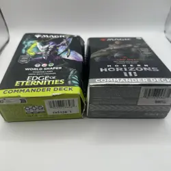 Magic the Gathering-Edge of Eternities Commander Deck And Horizons III Deck - Image 3