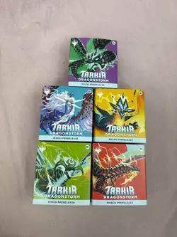mtg tarkir dragonstorm prerelease Full Set Of Sealed Kits - Image 1