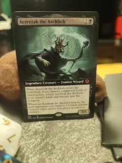 MTG Acererak the Archlich - Borderless art - AFR #372 - Image 1