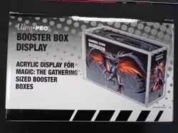 ULTRA PRO BOOSTER BOX DISPLAY ACRYLIC DISPLAY FOR MAGIC THE GATHERING - Image 2