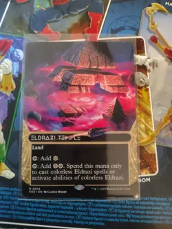 Eldrazi Temple (0014) (Borderless) Edge of Eternities: Stellar Sights Regular - Image 1