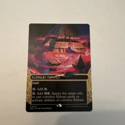 Eldrazi Temple (0014) (Borderless) Edge of Eternities: Stellar Sights Regular - Image 1