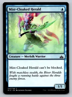 Mist-Cloaked Herald Rivals of Ixalan Regular - Image 1