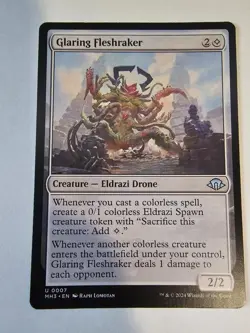 MTG - Glaring Fleshraker - Modern Horizons 3 - Image 1