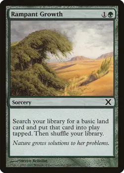 Rampant Growth [Tenth Edition] Magic MTG - Image 1