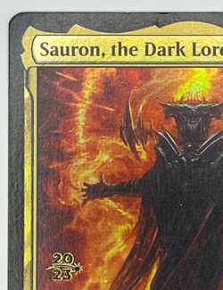 Sauron, the Dark Lord Prerelease Foil Promo MTG The Lord of the Rings LTR 0224 - Image 4