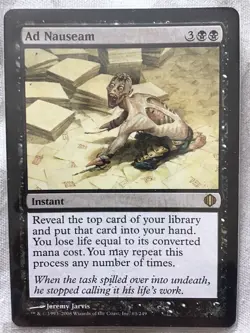 Mtg 1x LP Ad Nauseam x1 - Image 1