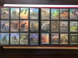 MTG ~ Ikoria Godzilla Alt Art Set Foil~ Includes Foil Secret Lair Godzilla Lands - Image 1