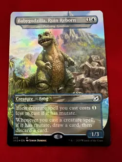 MTG ~ Ikoria Godzilla Alt Art Set Foil~ Includes Foil Secret Lair Godzilla Lands - Image 5