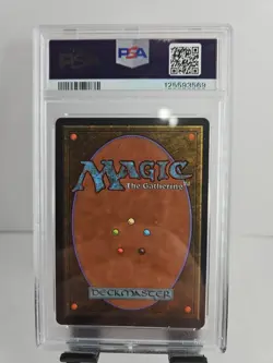 1994 Magic The Gathering Lightning Bolt Revised Edition Regular PSA 9 - Image 2