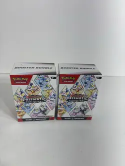 2x Pokemon TCG Prismatic Evolutions Booster Bundle New Factory Sealed (LOT OF 2) - Image 1