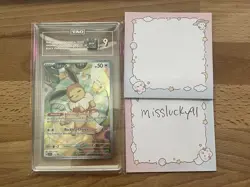 TAG 9 MINT Pokemon Eevee Prismatic Evolutions ETB Illustration Promo SVP EN 173 - Image 3