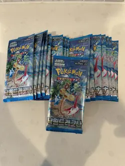 Lot Of 20 Pokemon Surging Sparks Korean Paradise Dragona Booster Pack US seller. - Image 1