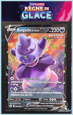 Carte Pokemon Roigada de Galar V 099/198 EB06 Regne de Glace FR - Image 1