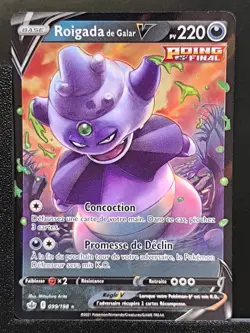 Carte Pokemon Roigada de Galar V 099/198 EB06 Regne de Glace FR - Image 2