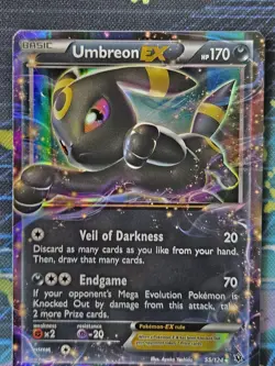 Pokemon TCG Umbreon-EX Fates Collide 55/124 Holo Holo Rare ex - Image 4