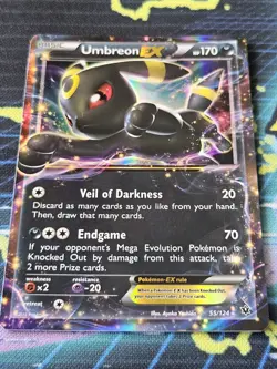 Pokemon TCG Umbreon-EX Fates Collide 55/124 Holo Holo Rare ex - Image 5