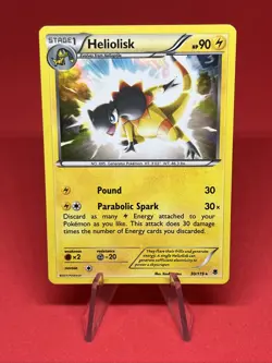Pokemon TCG Heliolisk XY Phantom Forces 30/119 Holo Rare English 2014 LP - Image 1