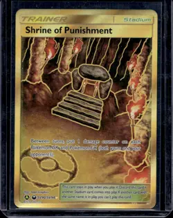 Pokemon TCG Shrine of Punishment Hidden Fates SV90/SV94 Holo Secret Rare - Image 1