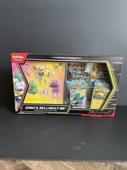 Pokemon TCG Iono's Bellibolt ex Premium Collection Box Sealed New - Image 1