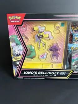 Pokemon TCG Iono's Bellibolt ex Premium Collection Box Sealed New - Image 3
