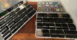 Huge Lot of 900+ Official Pokemon Large Plastic Coins Great Conditions 🔥 - Image 1