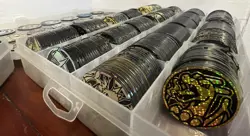 Huge Lot of 900+ Official Pokemon Large Plastic Coins Great Conditions 🔥 - Image 4
