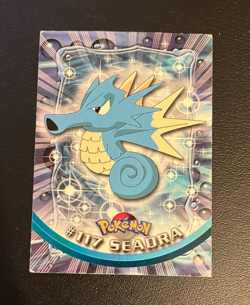 2000 Topps Pokemon Blue Logo TV Animation Edition Seadra #117 - Image 1