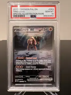 Pokemon PSA 10 Ting-Lu Ex 263/193 Special Illustration Rare - Paldea Evolved - Image 1