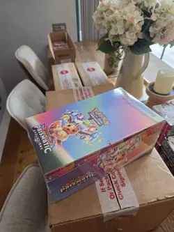 Pokemon TCG: Prismatic Evolutions Booster Bundle Display Case - Sealed! - Image 5