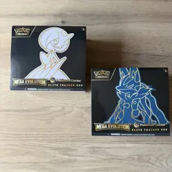 Pokemon Center Elite Trainer Box Mega Evolution Lucario & Gardevoir Sealed Set ✅ - Image 1