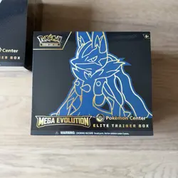 Pokemon Center Elite Trainer Box Mega Evolution Lucario & Gardevoir Sealed Set ✅ - Image 3
