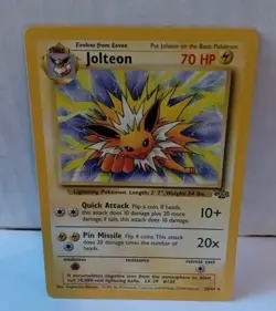 Jolteon 20/64 Jungle Pokemon TCG 1999 Vintage - Image 1