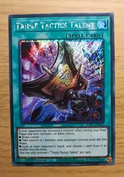 Yu-Gi-Oh! Triple Tactics Talent | Platinum Secret Rare | RA01-EN063 | NM - Image 1