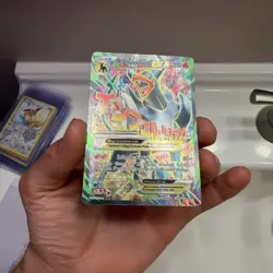 Pokemon TCG Mega-Houndoom-EX Holo Full Art Ultra Rare Card 154/162 - FREE SHIP - Image 2