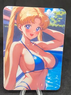 Sailor Moon Sexy Card/ ACG Card /Anime Card/ Waifu Card / Matt Finish - Image 1