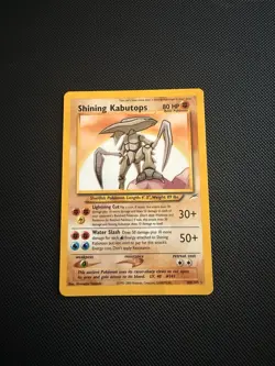 Pokemon TCG Shining Kabutops Holo Card Neo Destiny 108/105 Unlimited Secret Rare - Image 1