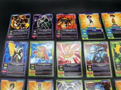Digimon Collectible Card Game Lot 60+ Bandai 2000s Cards DigiDestined & Digimon - Image 3