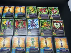 Digimon Collectible Card Game Lot 60+ Bandai 2000s Cards DigiDestined & Digimon - Image 4