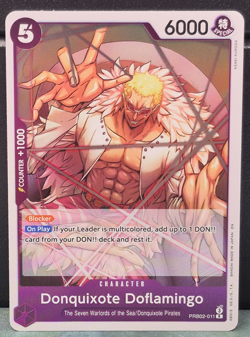 Donquixote Doflamingo PRB-02 PRB02-011 Foil Rare The Best Vol 2 One Piece Card - Image 1